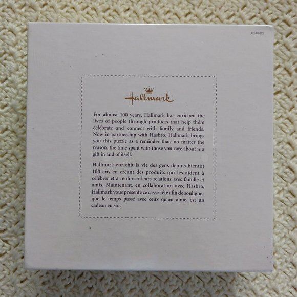 2 Adult Puzzles~NEW HALLMARK Homespun Alphabet + Lakeside Cottage with poster - Picture 4 of 8